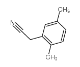 2,5-二甲基苯乙腈 结构式