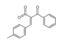 2-Propen-1-one, 3-(4-methylphenyl)-2-nitro-1-phenyl- 结构式