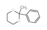 2-甲基-2-苯基-1,3-二噻烷 结构式