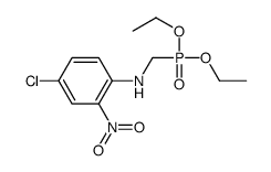 DIETHYL (4-CHLORO-2-NITROANILINO)METHYLPHOSPHONATE 结构式