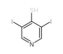 3,5-二碘-4-吡啶硫醇 结构式