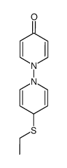 [1,1'(4H,4'H)-Bipyridin]-4-one, 4'-(ethylthio)- 结构式