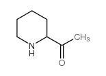 1-(2-哌啶基)乙酮 结构式
