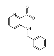 2-硝基-N-苄基-3-吡啶胺 结构式