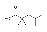 2,2,3,4-四甲基戊酸 结构式