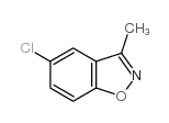 5-氯-3-甲基-1,2-苯异噁唑 结构式