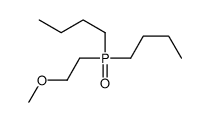 Phosphine oxide, dibutyl(2-methoxyethyl)- 结构式