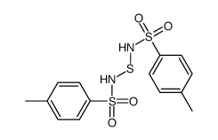 N,N'-硫代双(4-甲基苯磺酰胺) 结构式