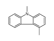 4,9-二甲基-9H-咔唑 结构式