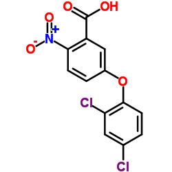 甲羧除草醚(自由酸) 结构式