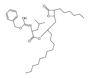 N-甲酰基-N-苄氧羰基奥利司他 结构式
