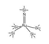 Ruthenium, [1,1,1-trimethylsilanaminato(2-)]tetrakis[(trimethylsilyl)methyl]-, (SP-5-12)- 结构式