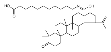 Undecanoic acid, 11-[(3,28-dioxolup-20(29)-en-28-yl)amino]- 结构式