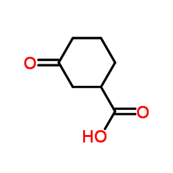 3-羰基-1-环己羧酸 结构式