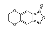 6,7-二氢-[1,4]二氧杂环[2,3-f]-2,1,3-苯并恶二唑 1-氧化物 结构式
