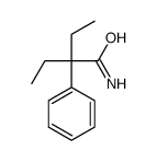 α,α-二乙基苯乙酰胺 结构式