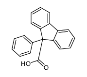 9-苯基-9H-芴-9-羧酸 结构式