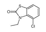 4-氯-3-乙基-2(3H)-苯并噻唑酮 结构式