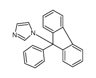 1-(9-苯基-9H-芴-9-基)-1H-咪唑 结构式