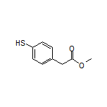 2-(4-巯基苯基)乙酸甲酯 结构式