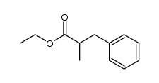 α-甲基苯丙酸乙酯 结构式