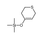 3,6-二氢-4-[(三甲基硅基)氧基]-2H-噻喃 结构式