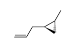 顺-1-甲基-2-(2-丙烯基)环丙烷 结构式