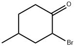 2-溴-4-甲基环己-1-酮 结构式