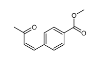 METHYL 4-(3-OXOBUT-1-EN-1-YL)BENZOATE 结构式