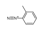 2-甲基苯重氮阳离子 结构式