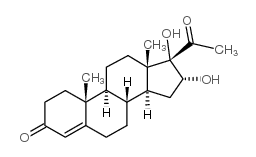 双羟孕酮 结构式