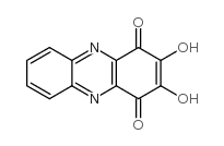 2,3-二羟基-1,4-吩嗪二酮 结构式