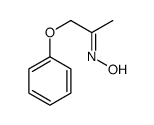 1-苯氧基-2-丙酮肟 结构式