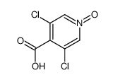 3,5-二氯-4-吡啶甲酸-1-氧化物 结构式