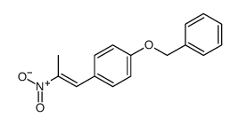 Benzene, 1-[(1E)-2-nitro-1-propen-1-yl]-4-(phenylmethoxy)- 结构式