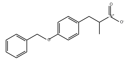 1-(2-硝基丙基)-4-(苄氧基)苯 结构式