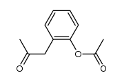 2-Propanone, 1-[2-(acetyloxy)phenyl]- 结构式