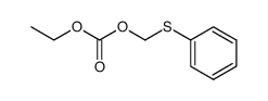Carbonic acid, ethyl (phenylthio)methyl ester 结构式