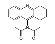 Acetamide, N-acetyl-N-(1,2,3,4-tetrahydro-9-acridinyl)- 结构式