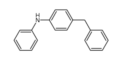 4-苄基二苯胺 结构式
