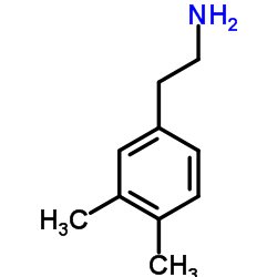 3,4-二甲基苯乙胺 结构式