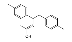 Acetamide, N-[1,2-bis(4-methylphenyl)ethyl]- 结构式