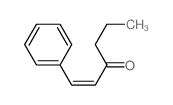1-Hexen-3-one, 1-phenyl-, (1E)- 结构式