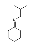 N-环己亚基-2-甲基-1-丙胺 结构式