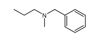 N-甲基-N-丙基苯甲胺 结构式