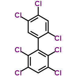 2,2',3,4',5,5',6-七氯联苯 结构式
