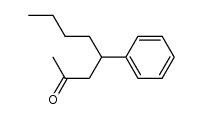 4-苯基-2-辛酮 结构式