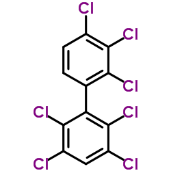2,2',3,3',4',5,6-七氯联苯 结构式