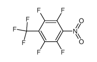 1,2,4,5-四氟-3-硝基-6-(三氟甲基)苯 结构式