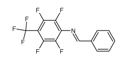2,3,5,6-四氟-N-(苯亚甲基)-4-(三氟甲基)苯胺 结构式